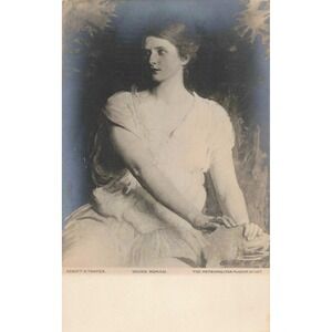 Abbott H Thayer Young Woman Metropolitan Museum of Art Vintage Postcard